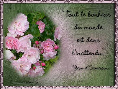 tout le monde est dans l'inattendu